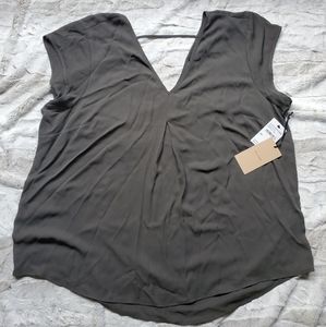 Nordstrom Rack Grey Blouse